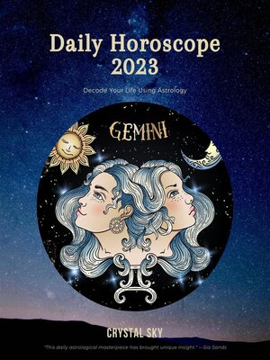 cover image of Gemini Daily Horoscope 2023